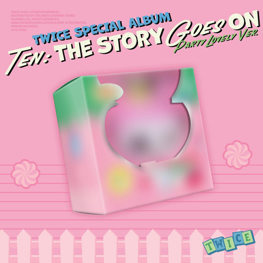[PRE-ORDER] TWICE SPECIAL ALBUM [TEN: The Story Goes On/PARTY LOVELY VER.]