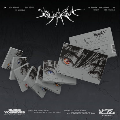 CLOSE YOUR EYES The 3rd Mini Album ['blackout' / eyes ver.]