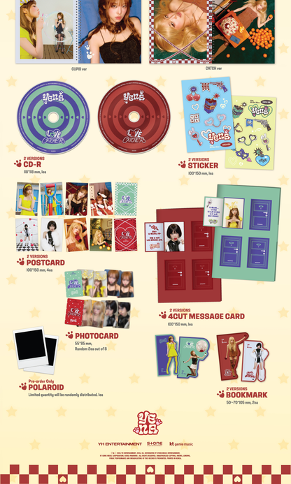 [PRE-ORDER] YENA 5TH MINI ALBUM [LOVE CATCHER]