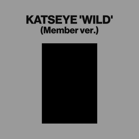 [PRE-ORDER]KATSEYE ALBUM [WILD/Member ver.]
