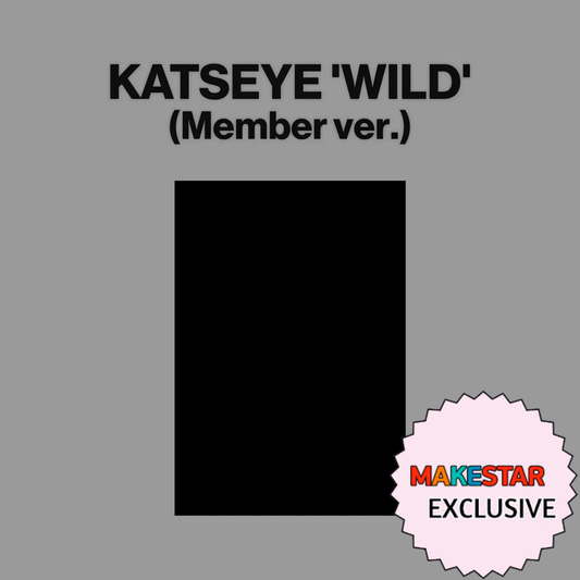 [PRE-ORDER][MAKESTAR EXCLUSIVE] KATSEYE ALBUM [WILD/Member ver.]