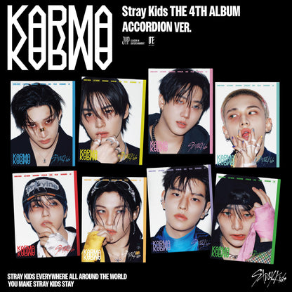 [PRE-ORDER] STRAY KIDS 4TH FULL ALBUM [KARMA/ACCORDION VER.]