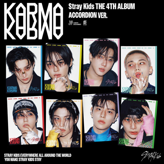 [PRE-ORDER] STRAY KIDS 4TH FULL ALBUM [KARMA/ACCORDION VER.]