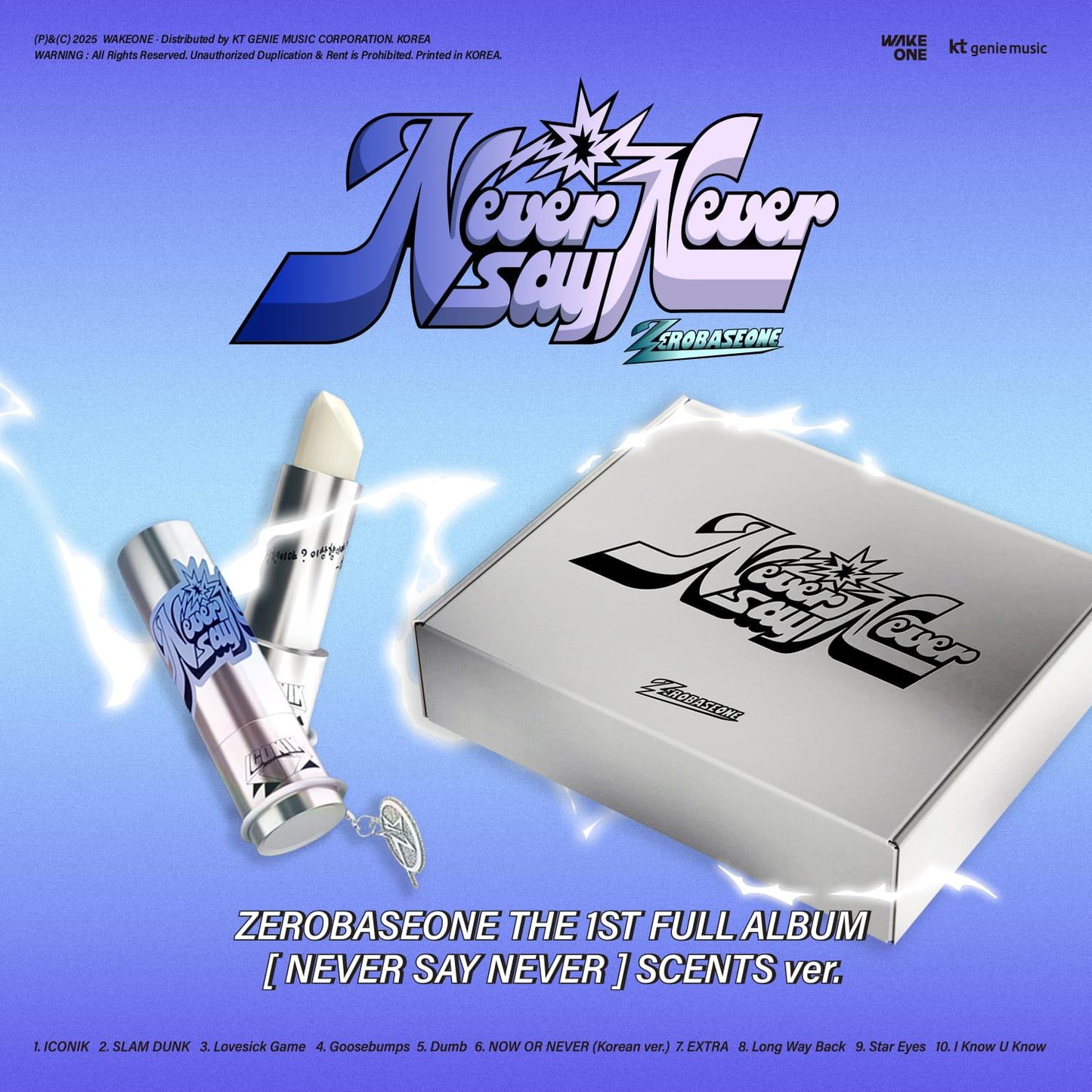 [PRE-ORDER] ZEROBASEONE 1ST FULL ALBUM [NEVER SAY NEVER/SCENTS Ver.]