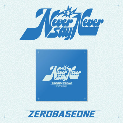 [PRE-ORDER] ZEROBASEONE 1ST FULL ALBUM [NEVER SAY NEVER/SLAM DUNK VER.]