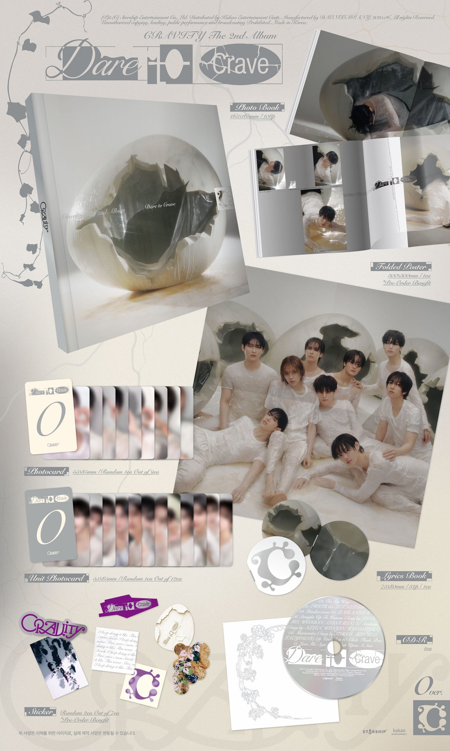CRAVITY THE 2ND ALBUM [DARE TO CRAVE]