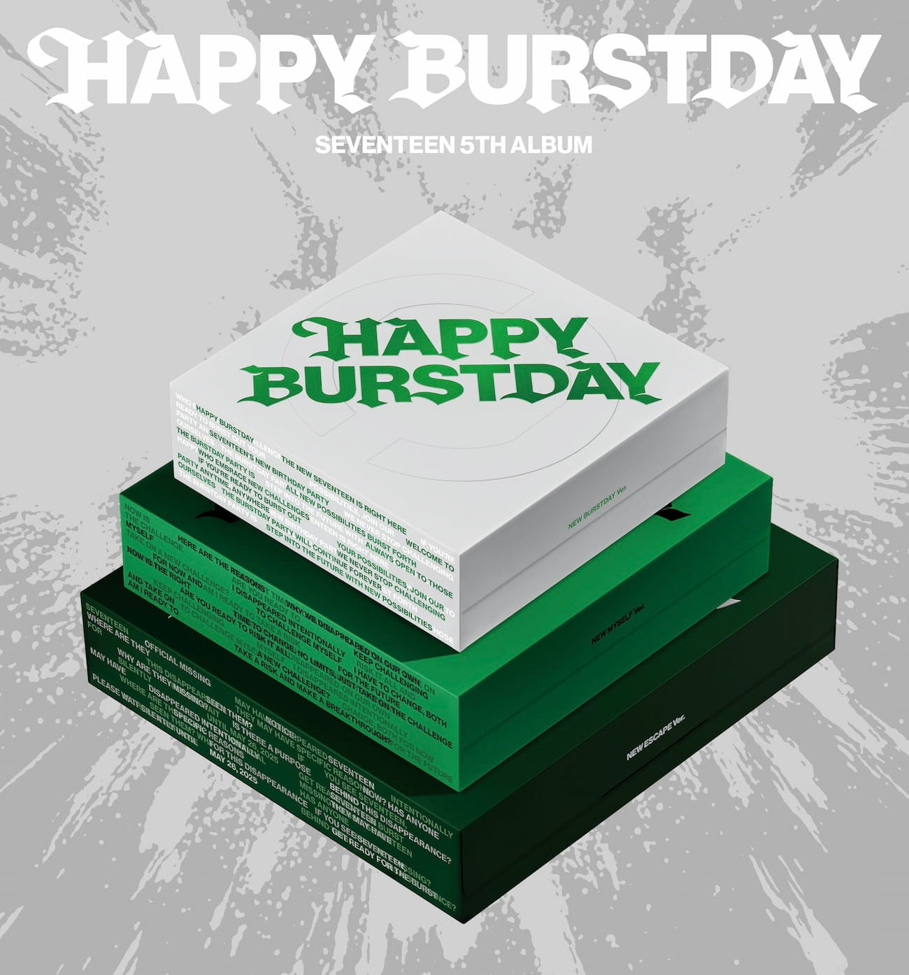 SEVENTEEN 5TH FULL ALBUM [HAPPY BURSTDAY/STANDARD VER.]