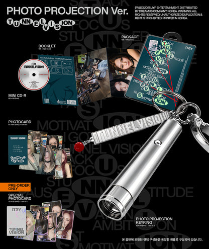 [PRE-ORDER] ITZY 11TH MINI ALBUM [TUNNEL VISION/PHOTO PROJECTION VER.]