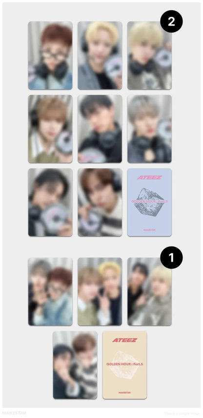 [PRE-ORDER][MAKESTAR EXCLUSIVE] ATEEZ 14TH MINI ALBUM [GOLDEN HOUR : Part.5] (CDP VER.)