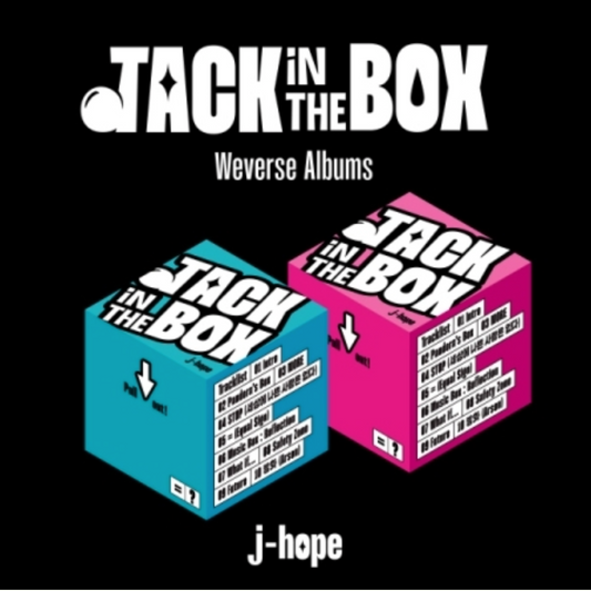 J-HOPE'S - 1ST SINGLE ALBUM [JACK IN THE BOX / WEVERSE ALBUMS VER.]