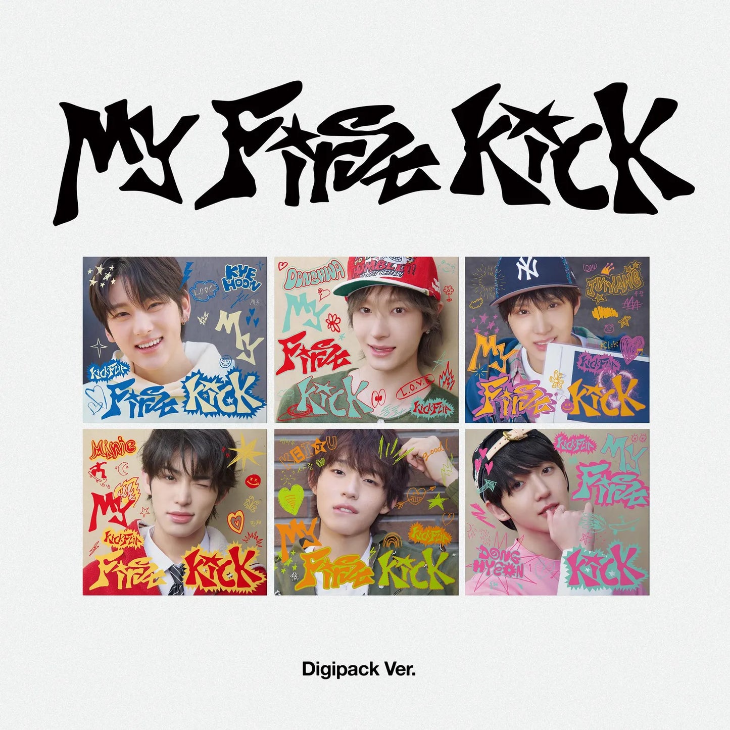 KickFlip 4th Mini Album [My First Kick/Digipack Ver.]