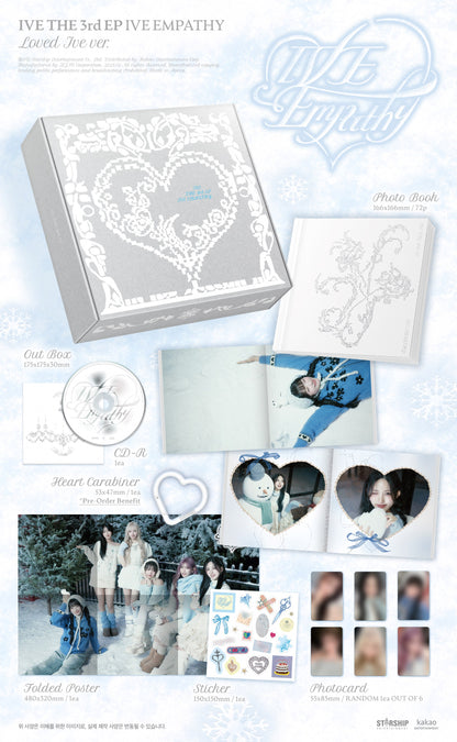 IVE 3RD EP ALBUM [EMPATHY/LOVED IVE (Limited) Ver.]
