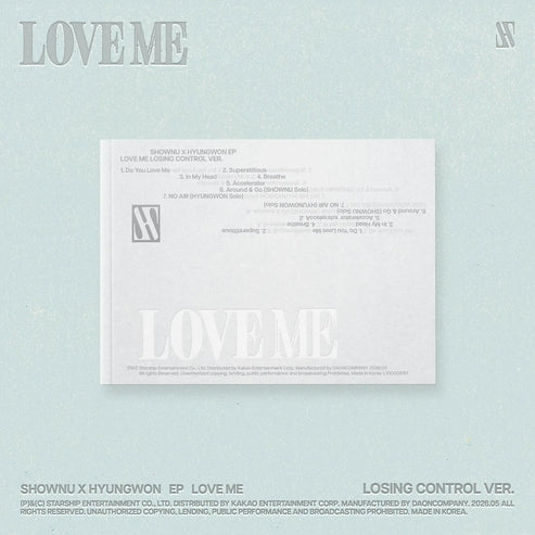 SHOWNU X HYUNGWON [LOVE ME/LOSING CONTROL Ver.]