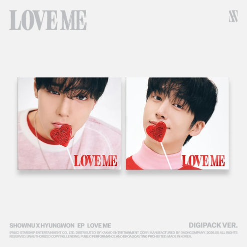 SHOWNU X HYUNGWON [LOVE ME / Digipack Limited Version]