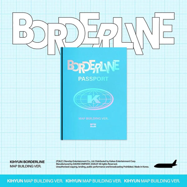 KIHYUN - EP [BORDERLINE/MAP BUILDING VER.]