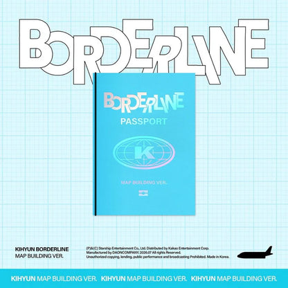 KIHYUN - EP [BORDERLINE/MAP BUILDING VER.]