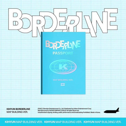 KIHYUN - EP [BORDERLINE/MAP BUILDING VER.]