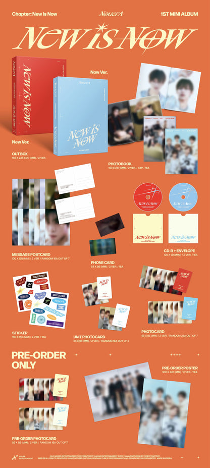 NOUERA 1ST MINI ALBUM [CHAPTER: NEW IS NOW/STANDARD VER.]