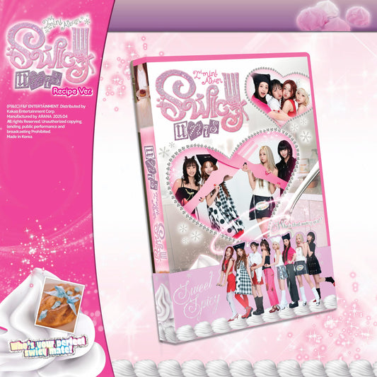 UNIS 2ND MINI ALBUM [SWICY/Recipe Ver.]