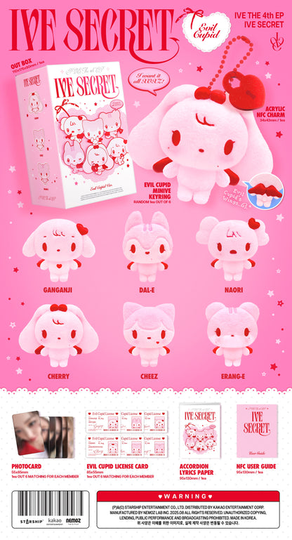 IVE THE 4TH EP ALBUM [IVE SECRET/EVIL CUPID VER. (PLATFORM VER.) (LIMITED EDITION)]