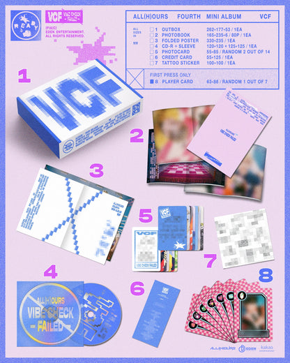 [PRE-ORDER] ALL(H)OURS 4TH MINI ALBUM [VCF]