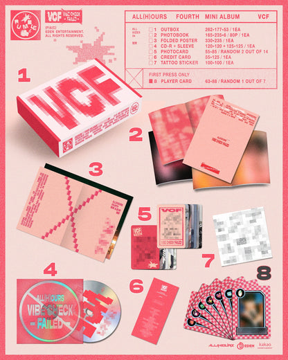 [PRE-ORDER] ALL(H)OURS 4TH MINI ALBUM [VCF]