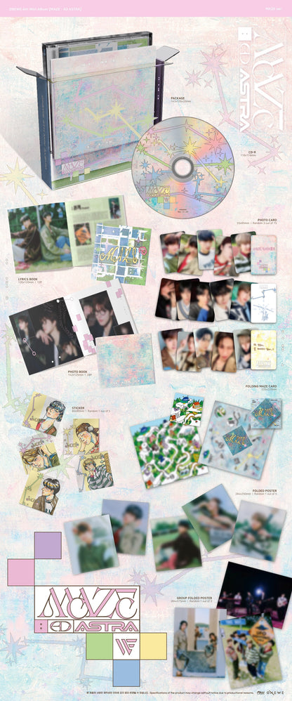 ONEWE 4TH MINI ALBUM [MAZE : AD ASTRA/MAZE VER.]