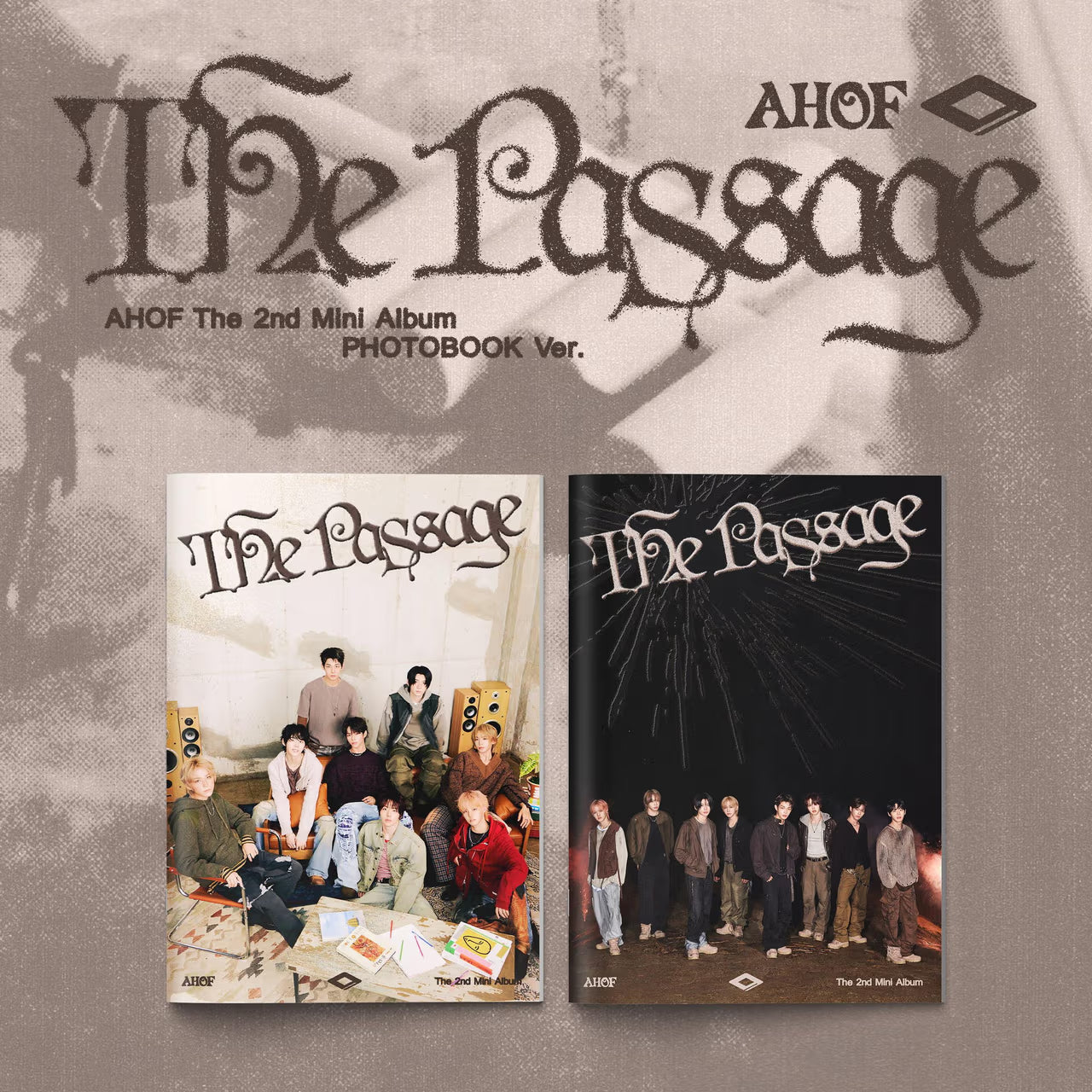 AHOF 2nd Mini Album [The Passage/PHOTOBOOK Ver.]