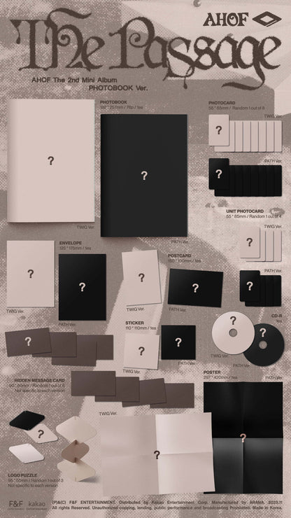 AHOF 2ND MINI ALBUM [THE PASSAGE/PHOTOBOOK VER.]