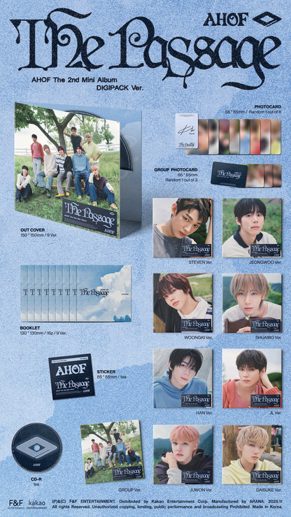 AHOF 2nd Mini Album [The Passage/DIGIPACK Ver.]