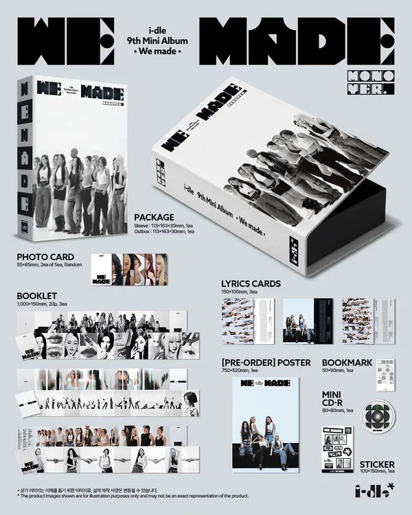 I-dle 9th MINI ALBUM [We Made/A Ver.]