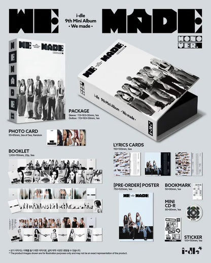 I-dle 9th MINI ALBUM [We Made/A Ver.]