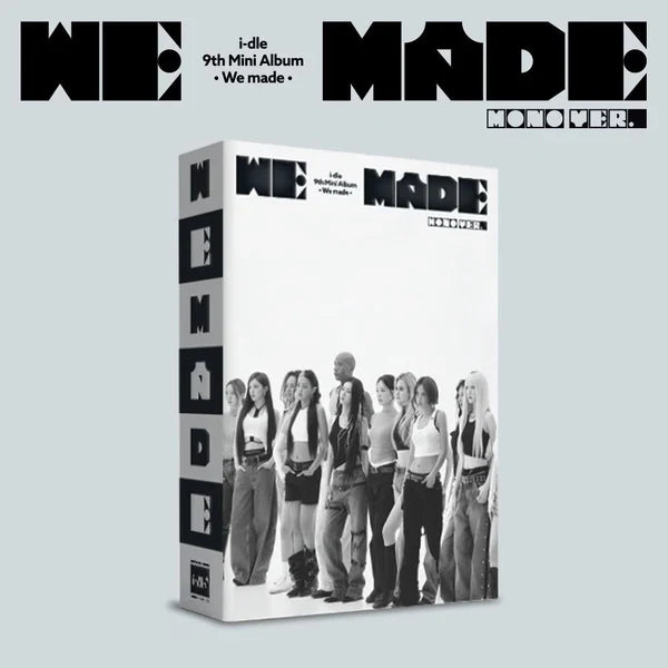 I-dle 9th MINI ALBUM [We Made/A Ver.]