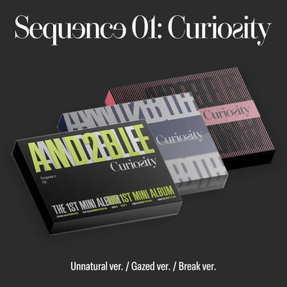 AND2BLE 1st Mini Album [Sequence 01: Curiosity/STANDARD VER]
