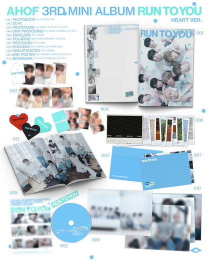 AHOF 3rd Mini Album [RUN TO YOU] (PHOTOBOOK Ver.)