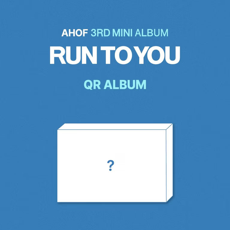 [PRE-ORDER] AHOF 3rd Mini Album [RUN TO YOU] (QR ALBUM VER.)