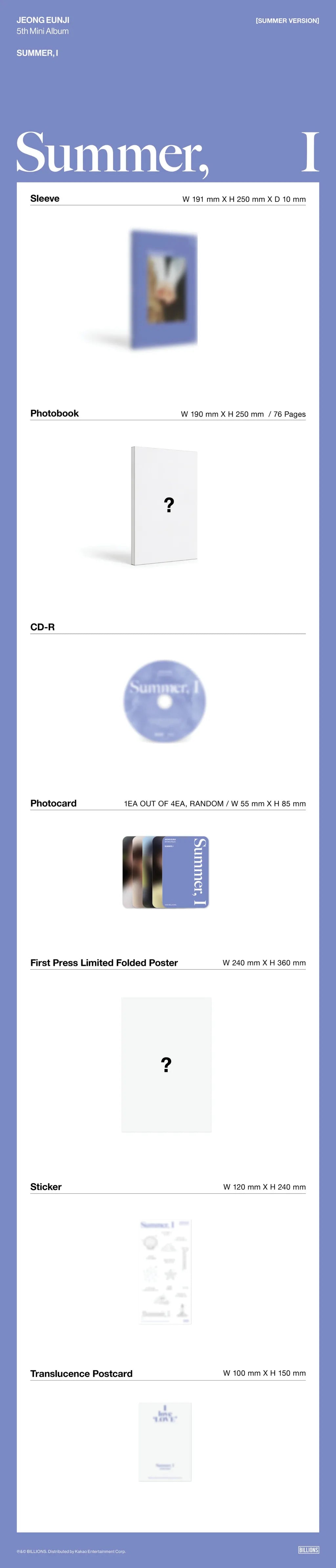 Summer Version inclusions