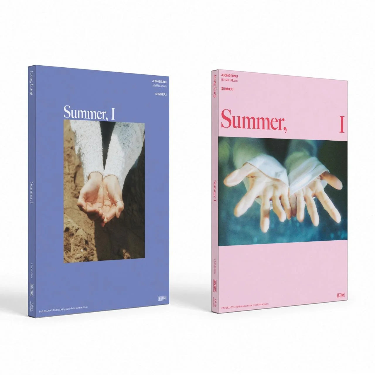 JEONG EUNJI Summer I album set