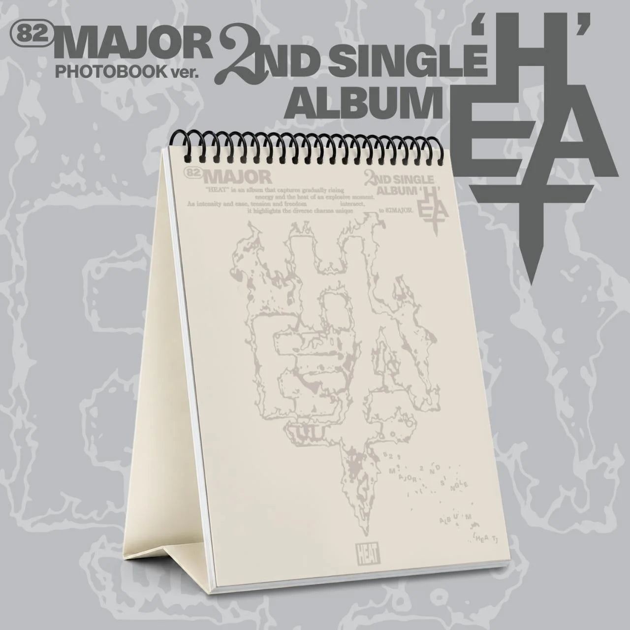 [PRE-ORDER] 82MAJOR 2ND SINGLE ALBUM [HEAT/PHOTOBOOK VER.]