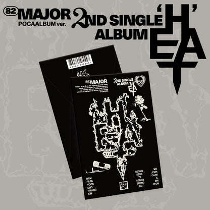 [PRE-ORDER] 82MAJOR 2ND SINGLE ALBUM [HEAT/POCAALBUM VER.]
