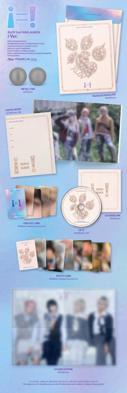 XLOV i=! i Ver. package contents