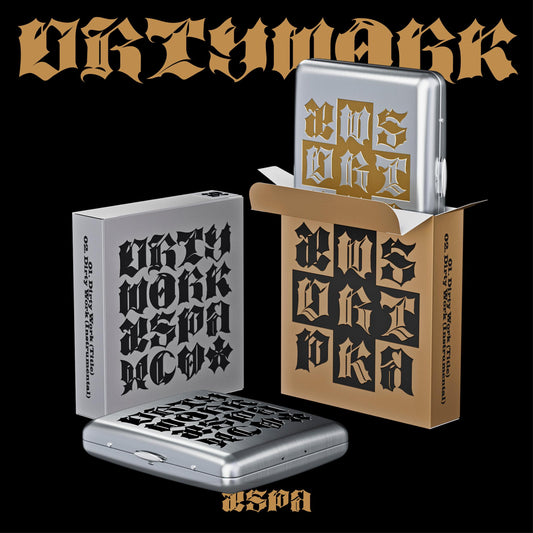 AESPA SINGLE ALBUM [DIRTY WORK/DIRTY CASE VER.]
