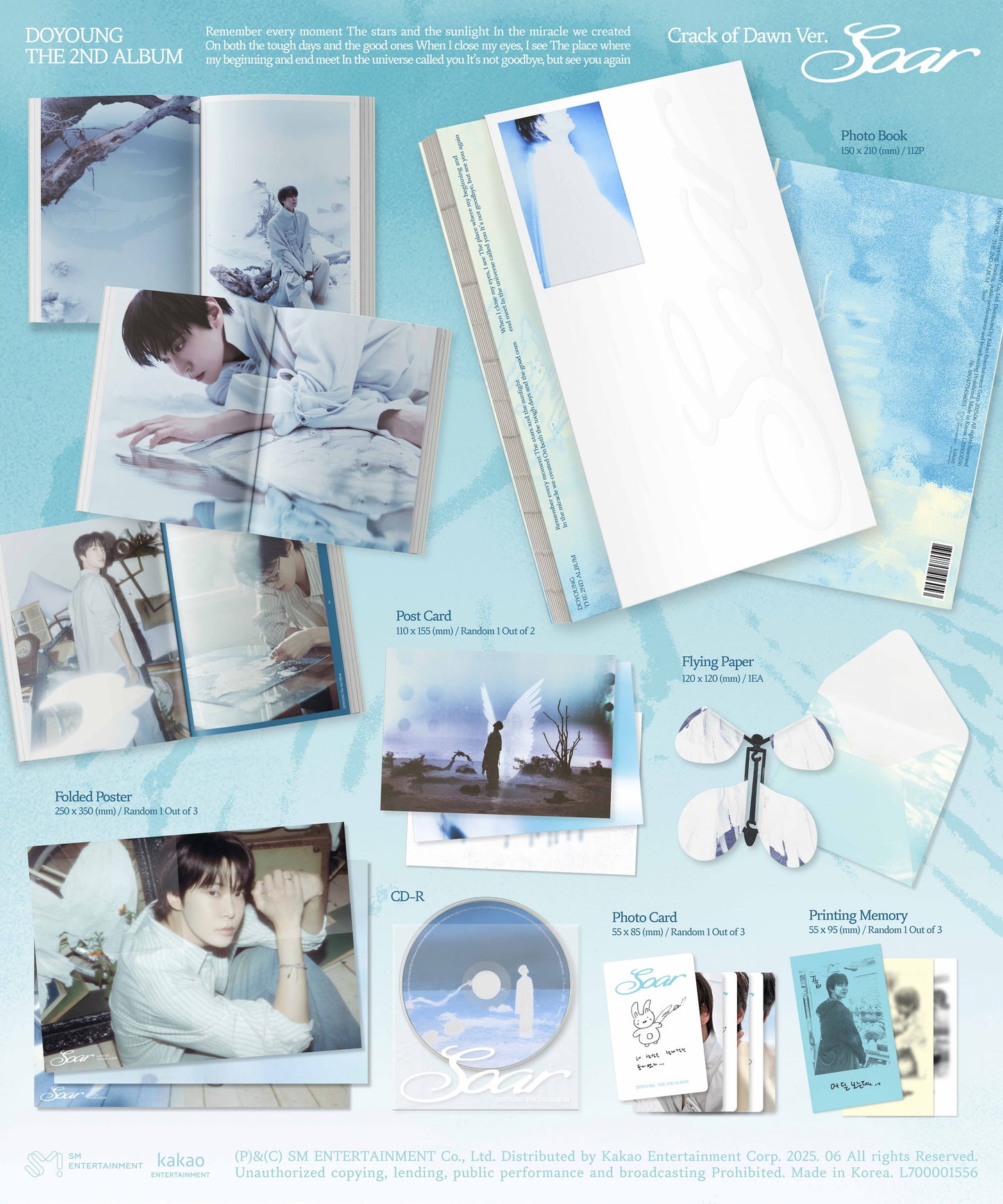 DOYOUNG 2ND ALBUM [SOAR/CRACK OF DAWN VER.]