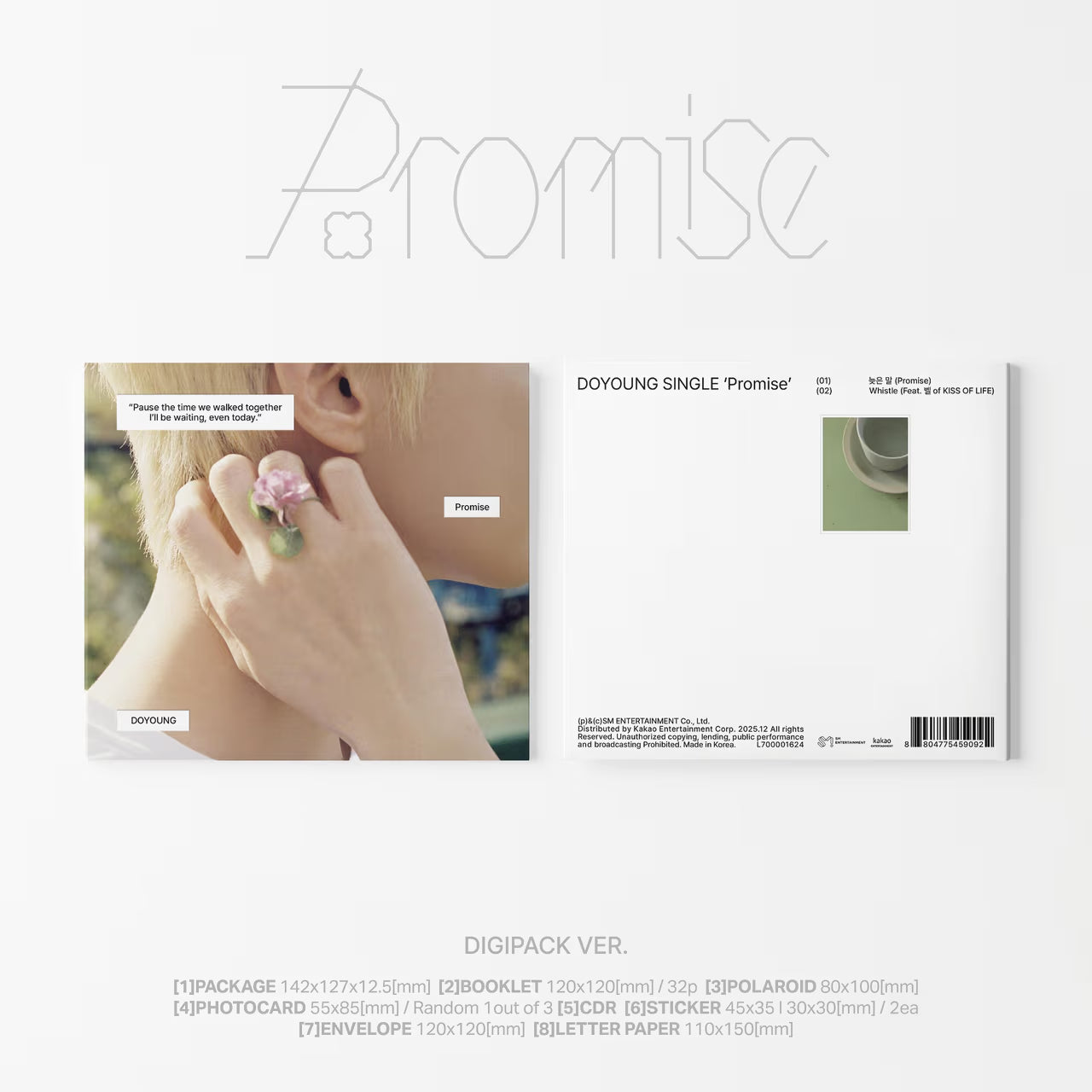 DOYOUNG SINGLE ALBUM [PROMISE/Digipack VER.]
