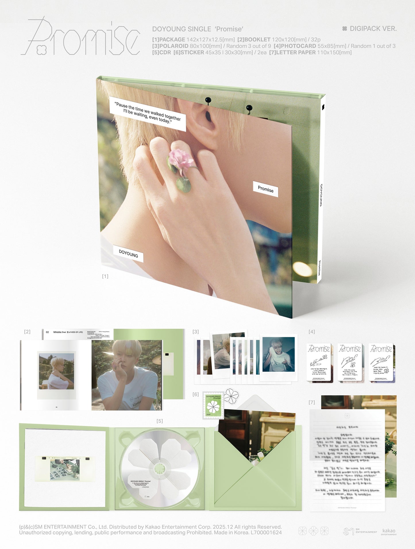 DOYOUNG SINGLE ALBUM [PROMISE/Digipack VER.]