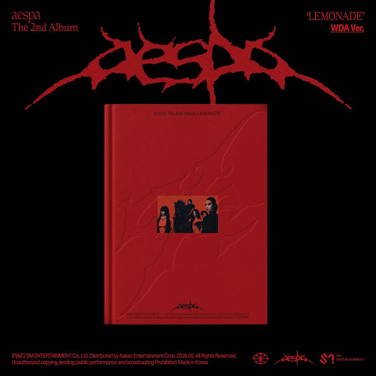 [PRE-ORDER] AESPA 2ND FULL ALBUM [LEMONADE/WDA VER.]