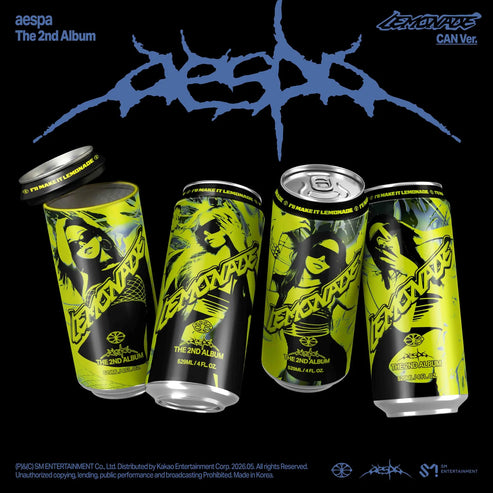 [PRE-ORDER] AESPA 2ND FULL ALBUM [LEMONADE/CAN VER.]