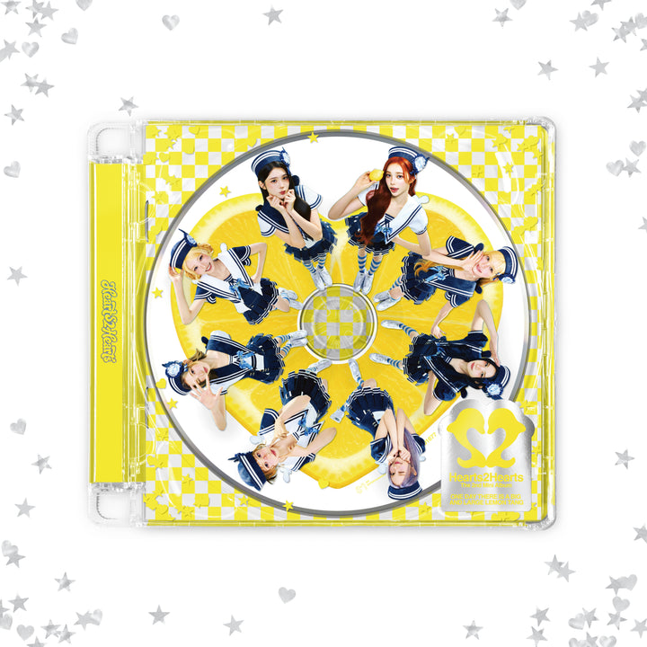 HEARTS2HEARTS 2ND MINI ALBUM [LEMON TANG/JEWEL CASE Ver.]