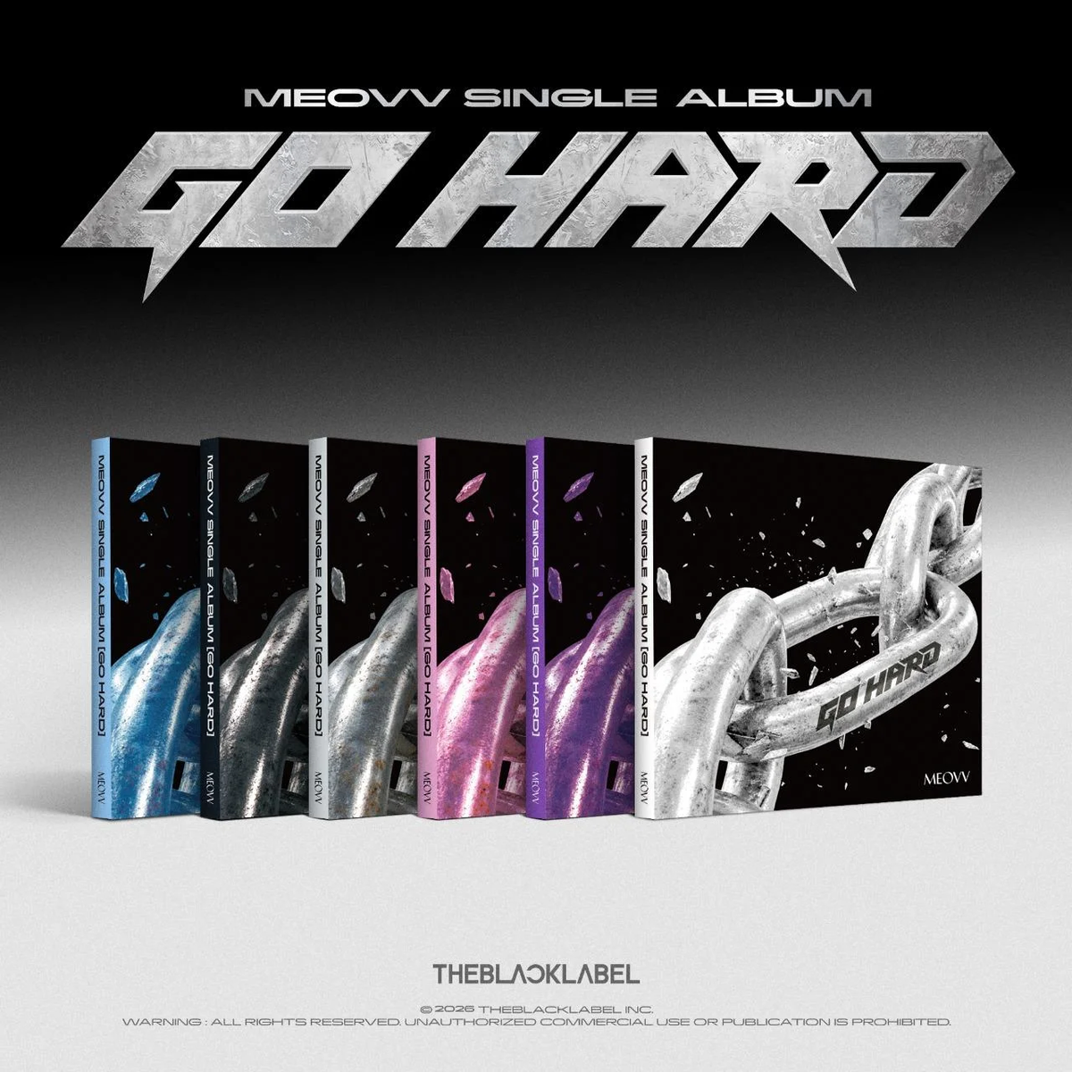 [PRE-ORDER] MEOVV Single Album [GO HARD] (Random Ver.)