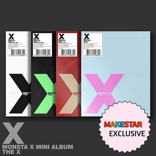 [PRE-ORDER] [MAKESTAR EXCLUSIVE] MONSTA X 13TH MINI ALBUM [THE X/STANDARD VER.]